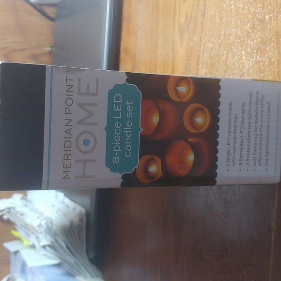 8 piece LED candle set - Picture 4 of 4